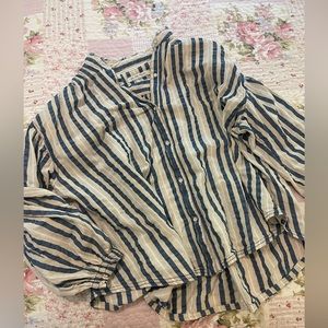 Free People Oversized Buttondown